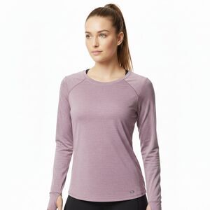 OGIO Purple Performance Long Sleeve Athletic Top - Size Small